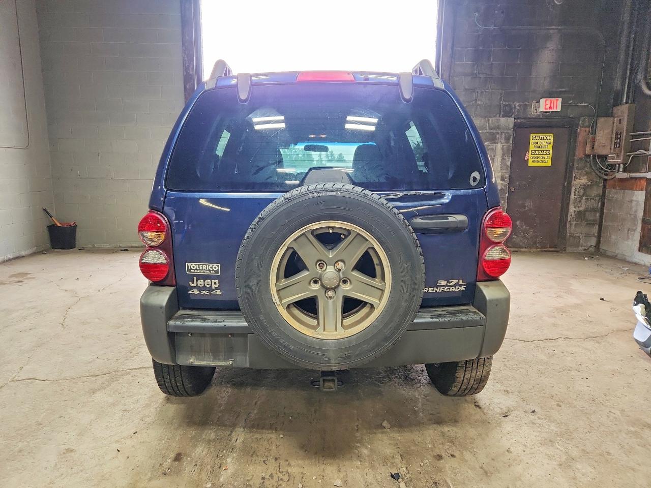 2006 Jeep Liberty Renegade Blue vin: 1J4GL38K16W219496