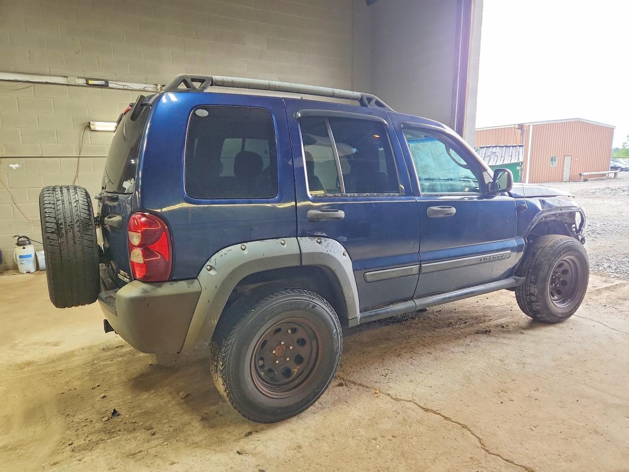 2006 Jeep Liberty Renegade Blue vin: 1J4GL38K16W219496