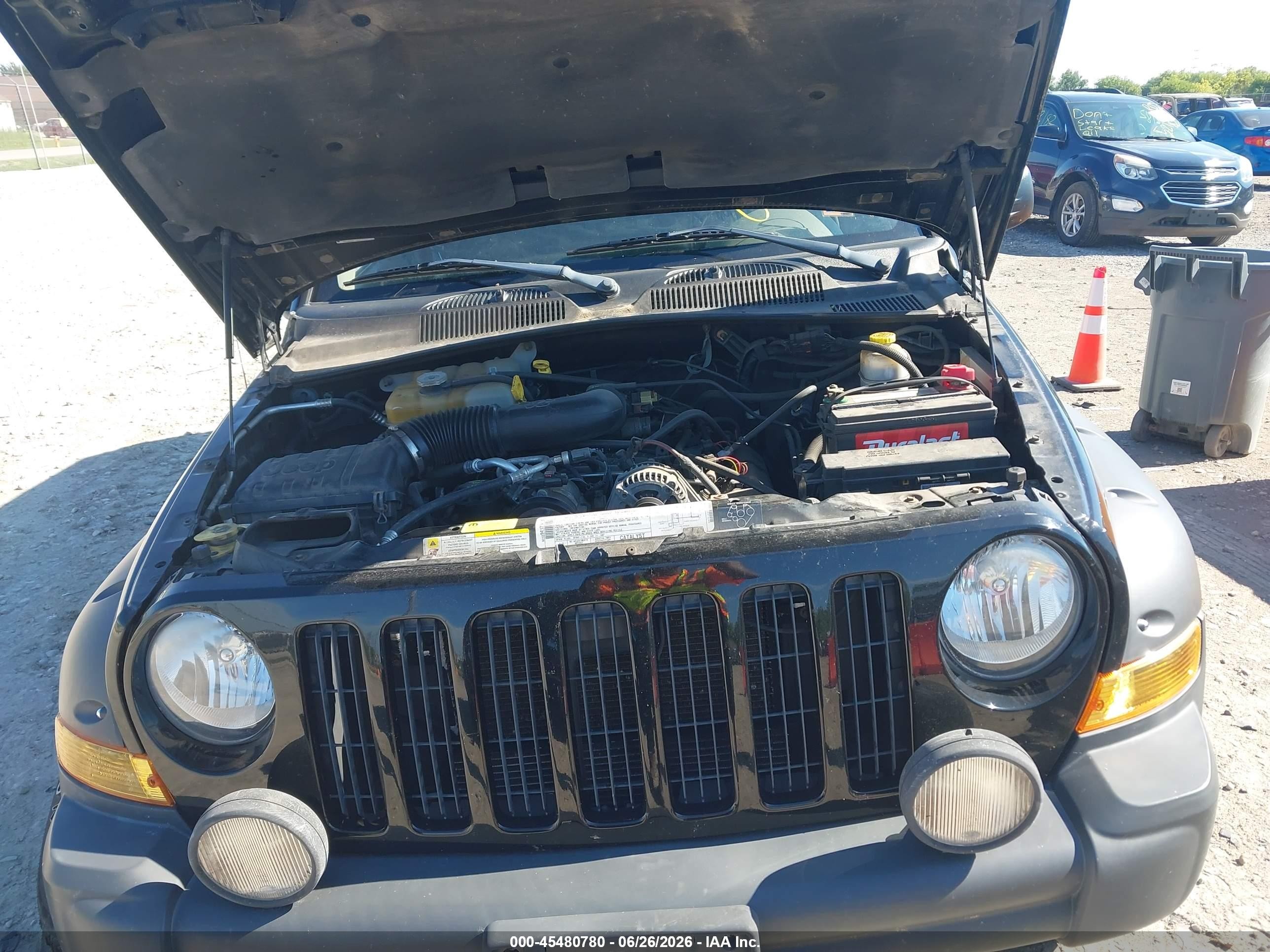 2006 Jeep Liberty Renegade Black vin: 1J4GL38K26W251065