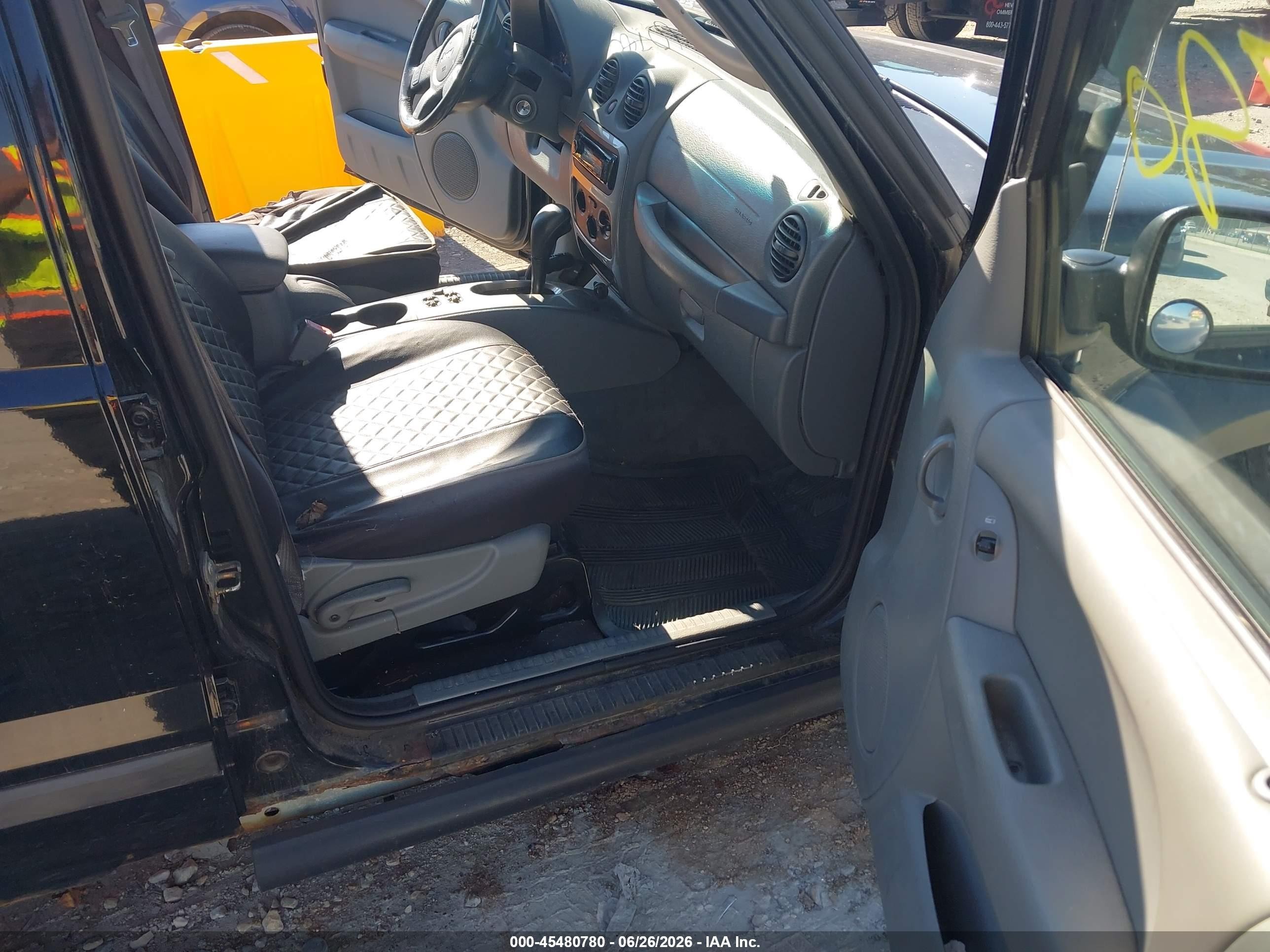 2006 Jeep Liberty Renegade Black vin: 1J4GL38K26W251065