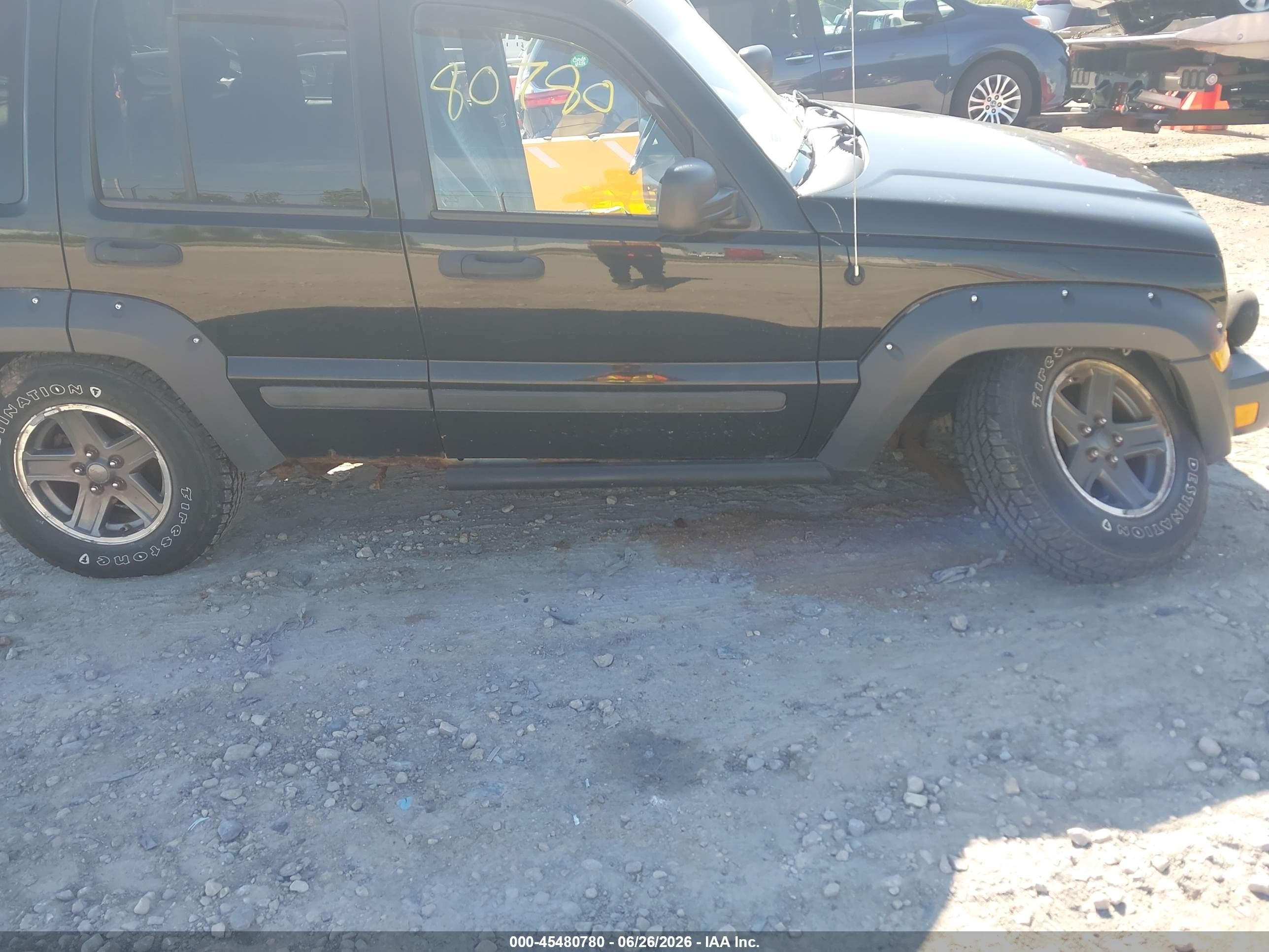 2006 Jeep Liberty Renegade Black vin: 1J4GL38K26W251065