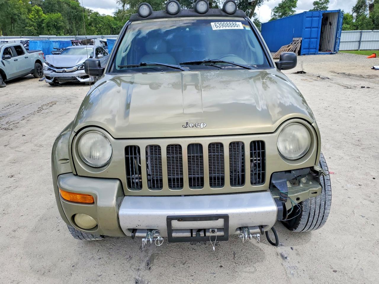 2003 Jeep Liberty Renegade Green vin: 1J4GL38K33W638185
