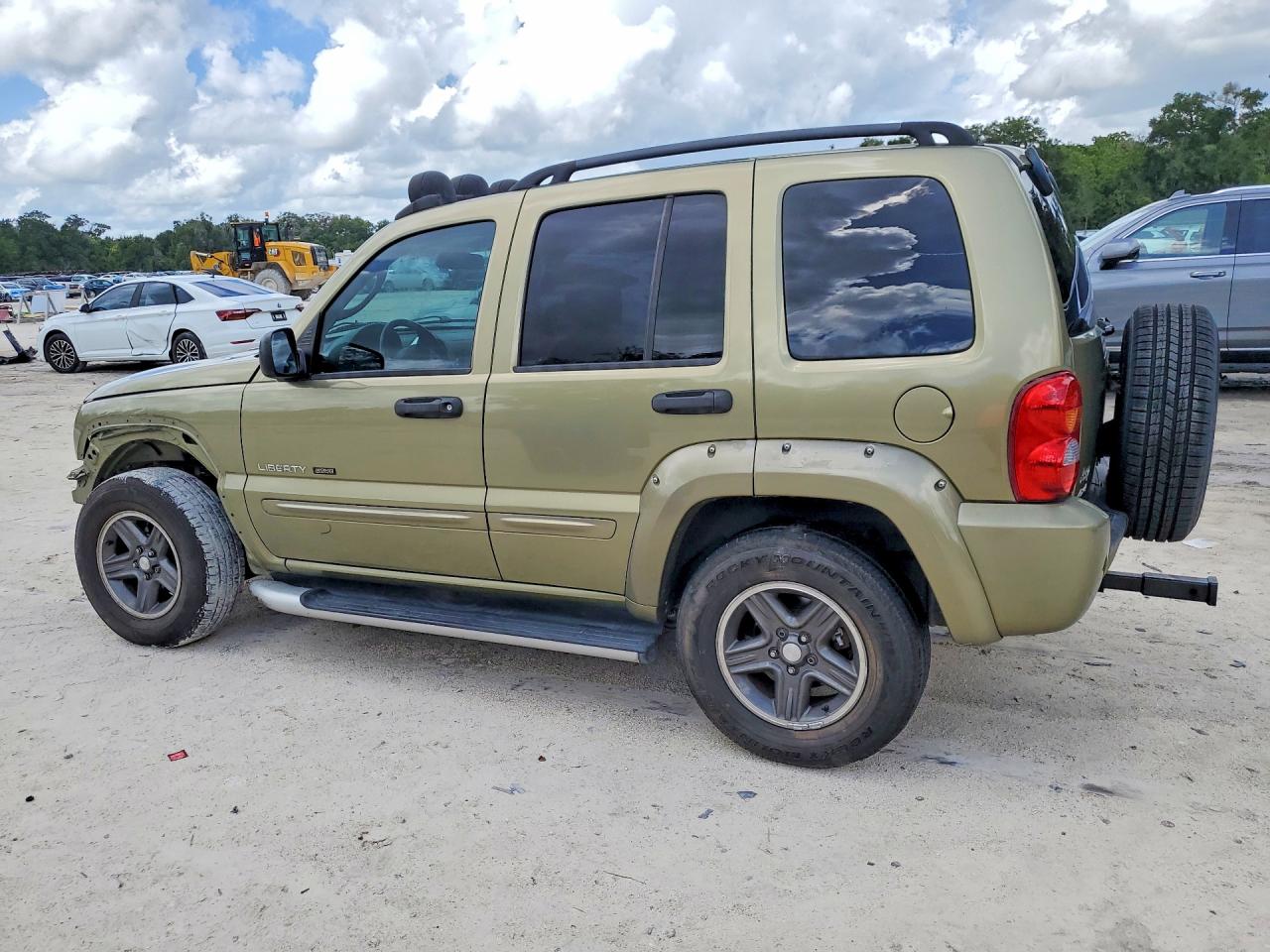 2003 Jeep Liberty Renegade Green vin: 1J4GL38K33W638185
