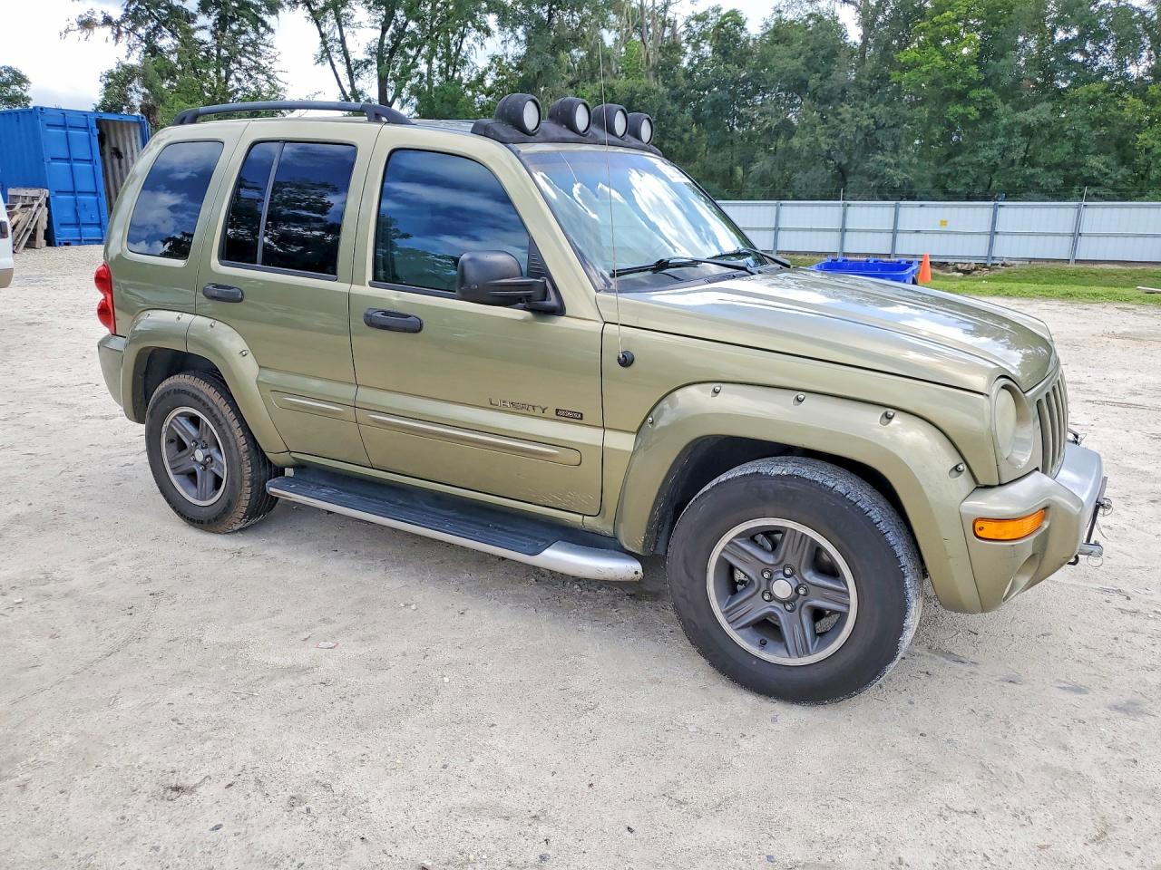 2003 Jeep Liberty Renegade Green vin: 1J4GL38K33W638185