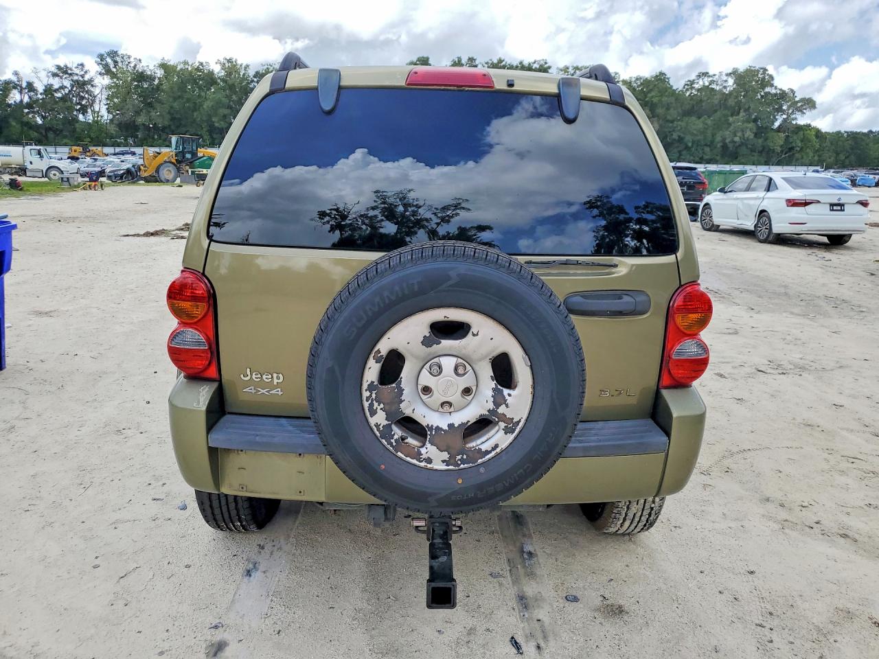 2003 Jeep Liberty Renegade Green vin: 1J4GL38K33W638185