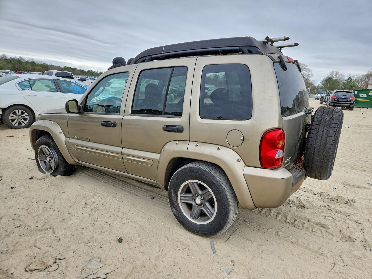 2003 Jeep Liberty Tan vin: 1J4GL38K33W660736