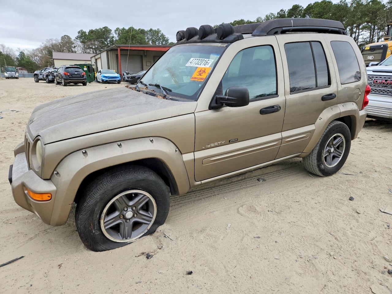 2003 Jeep Liberty Tan vin: 1J4GL38K33W660736