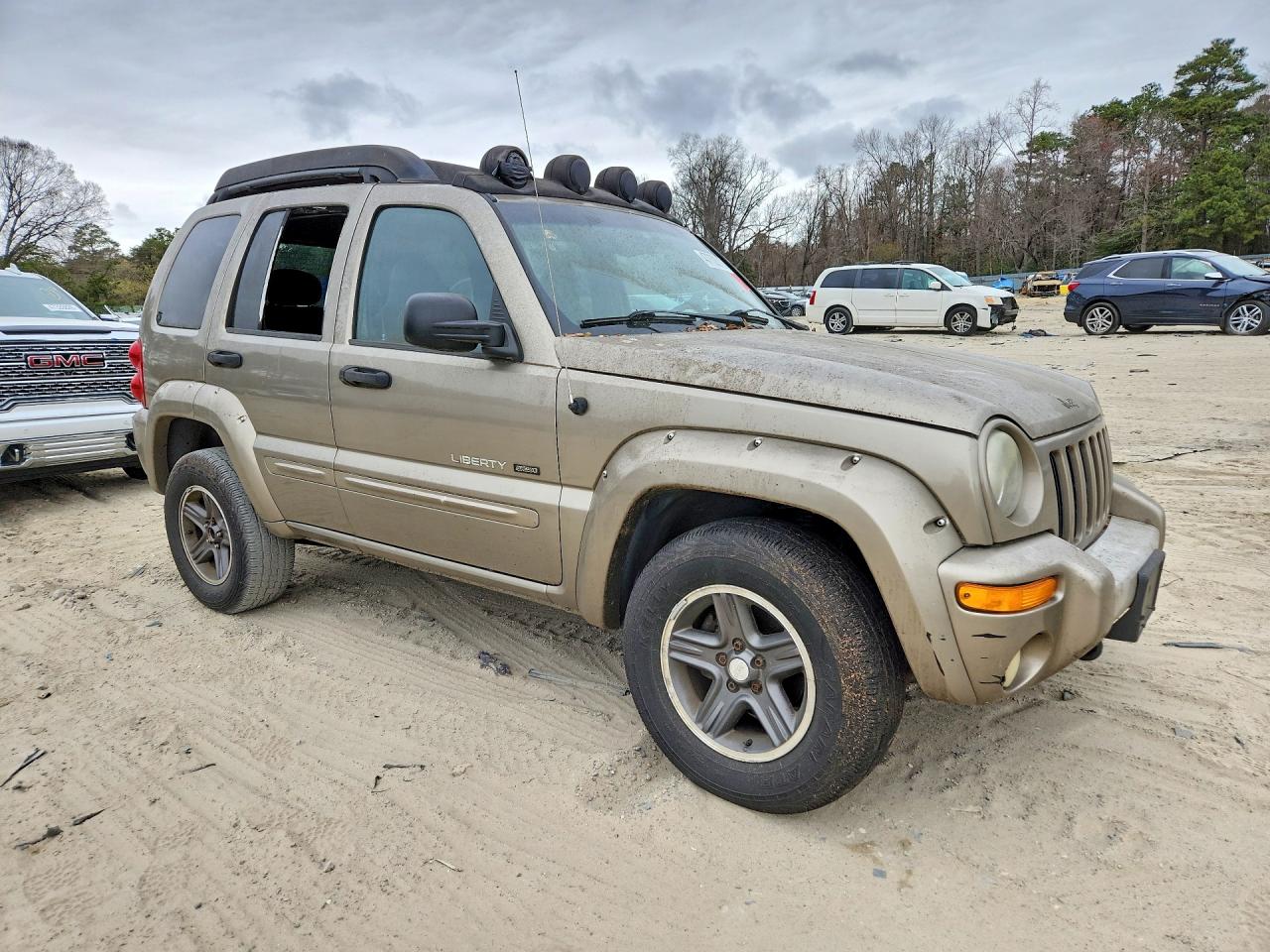 2003 Jeep Liberty Tan vin: 1J4GL38K33W660736