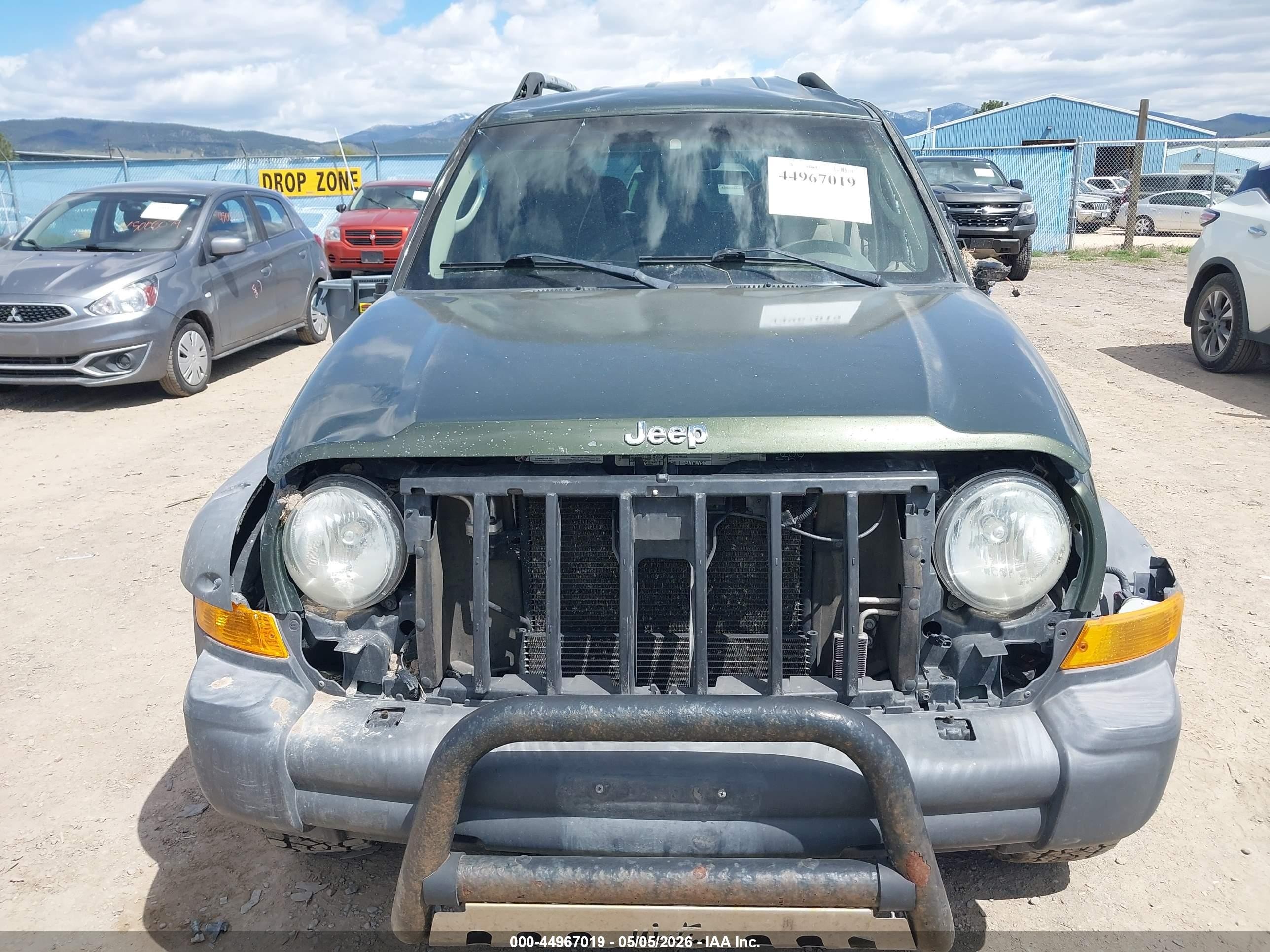2006 Jeep Liberty Renegade Зеленый vin: 1J4GL38K36W214493
