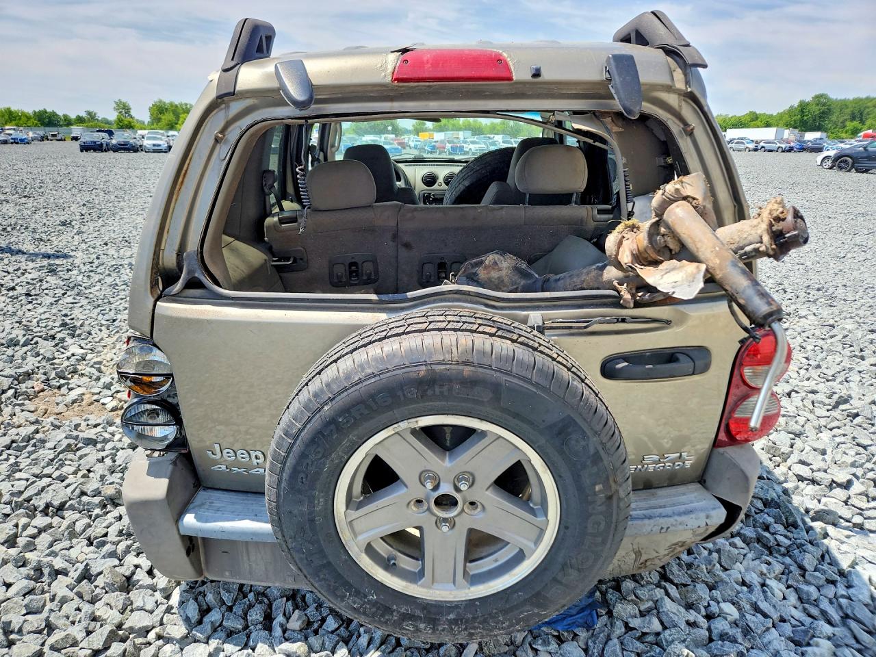 2006 Jeep Liberty Renegade Tan vin: 1J4GL38K46W181875