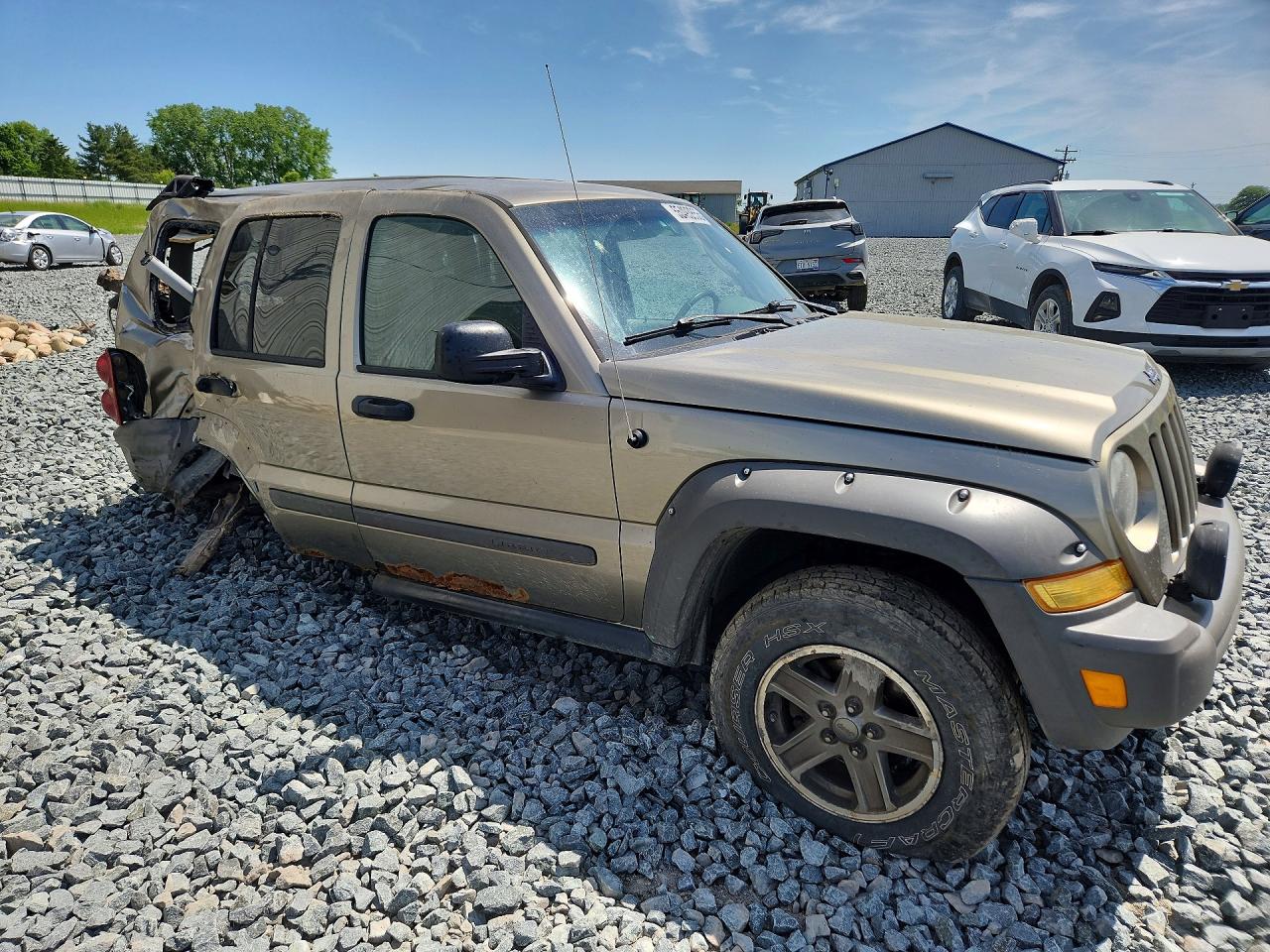 2006 Jeep Liberty Renegade Tan vin: 1J4GL38K46W181875