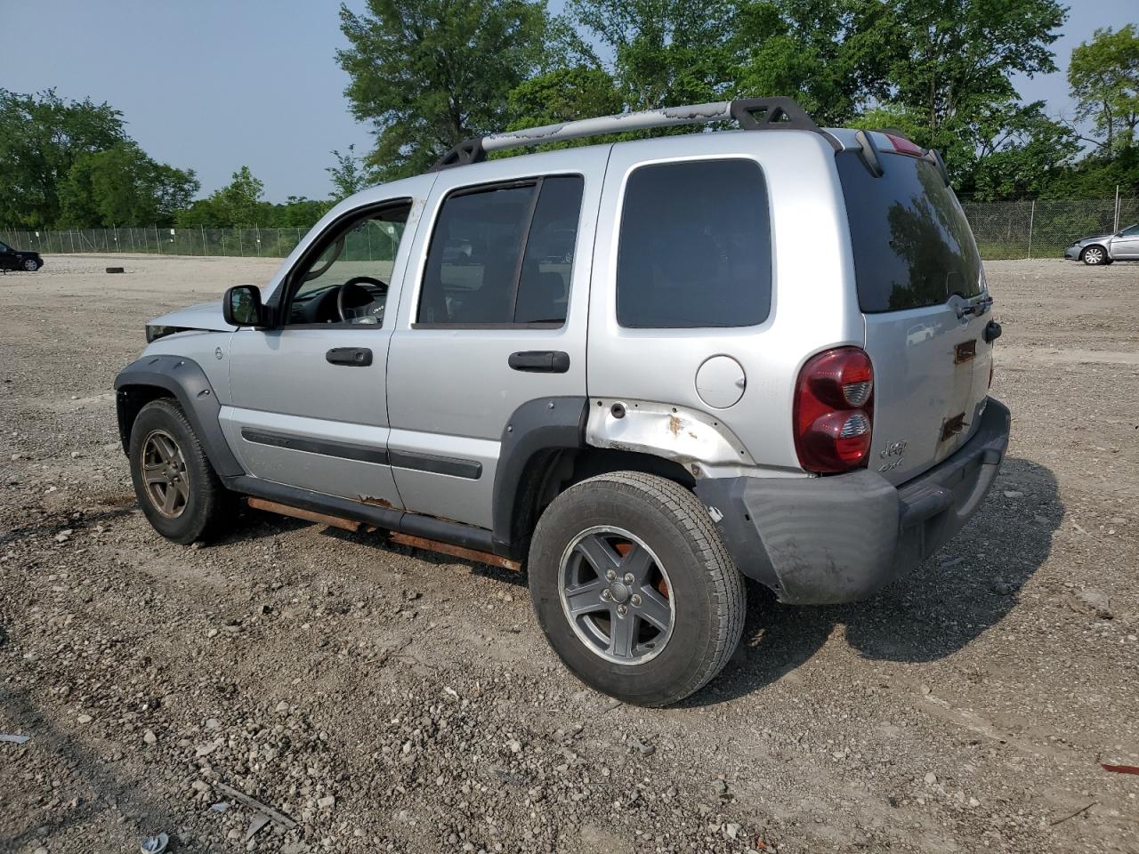 2006 Jeep Liberty Renegade Silver vin: 1J4GL38K46W219394