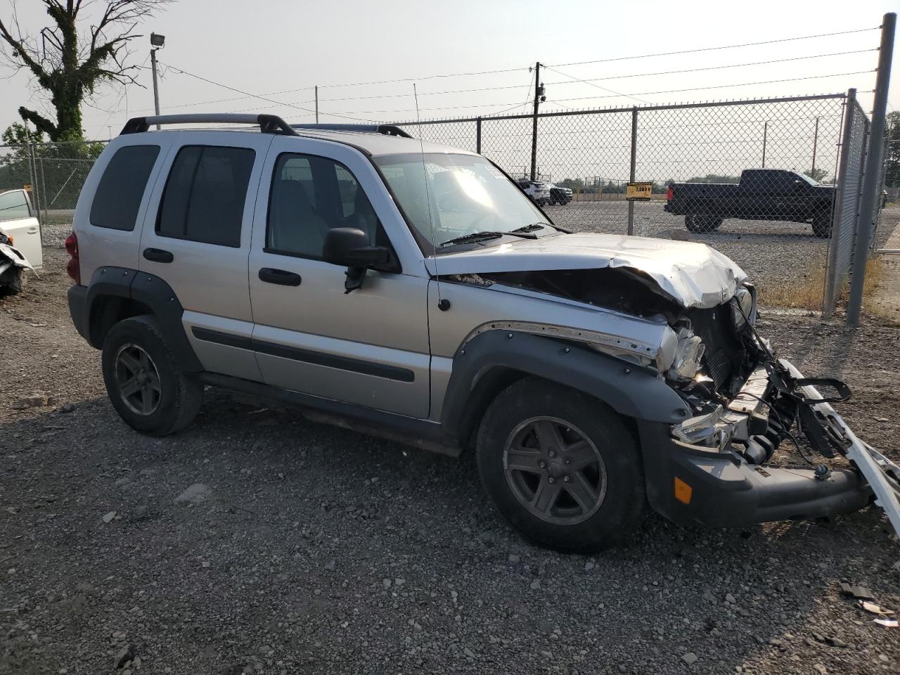 2006 Jeep Liberty Renegade Silver vin: 1J4GL38K46W219394