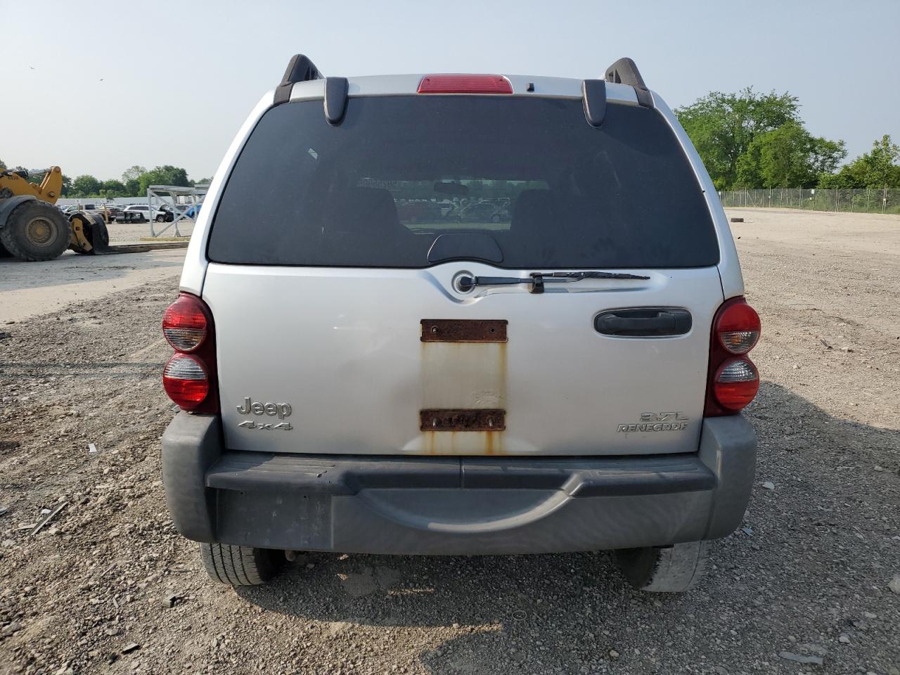 2006 Jeep Liberty Renegade Silver vin: 1J4GL38K46W219394