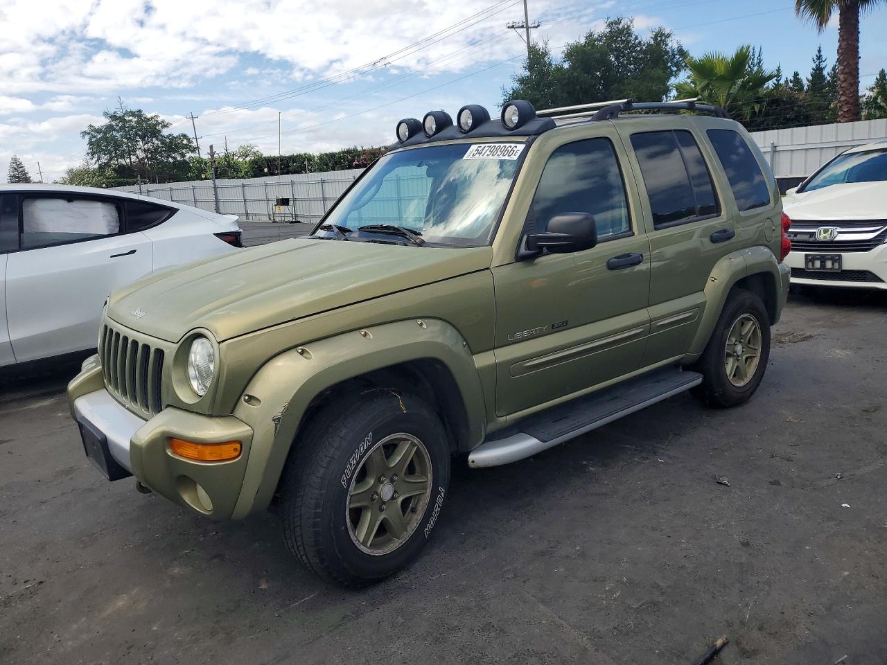2002 Jeep Liberty Renegade Green vin: 1J4GL38K52W357360