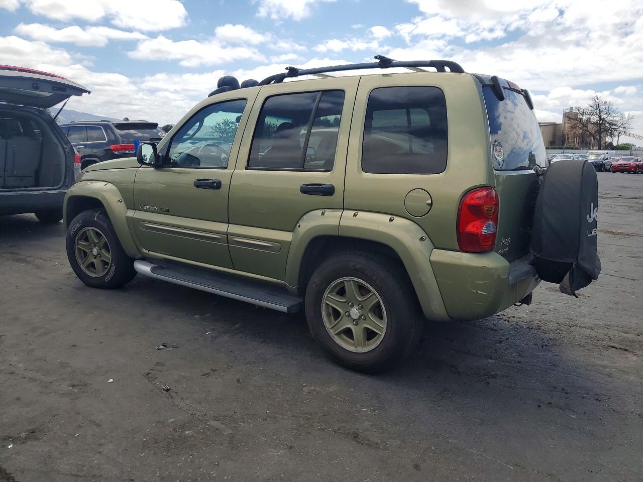 2002 Jeep Liberty Renegade Green vin: 1J4GL38K52W357360
