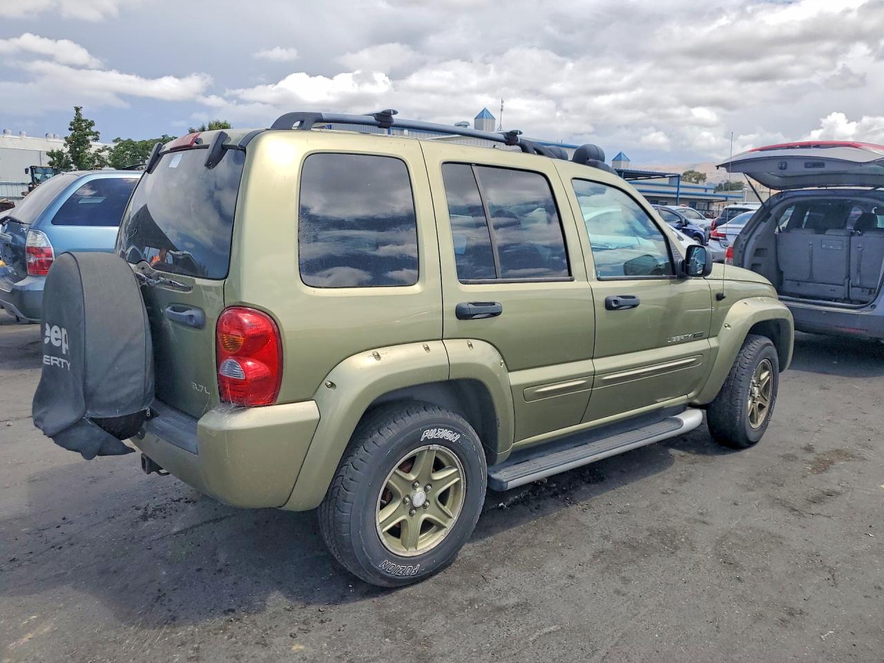 2002 Jeep Liberty Renegade Green vin: 1J4GL38K52W357360