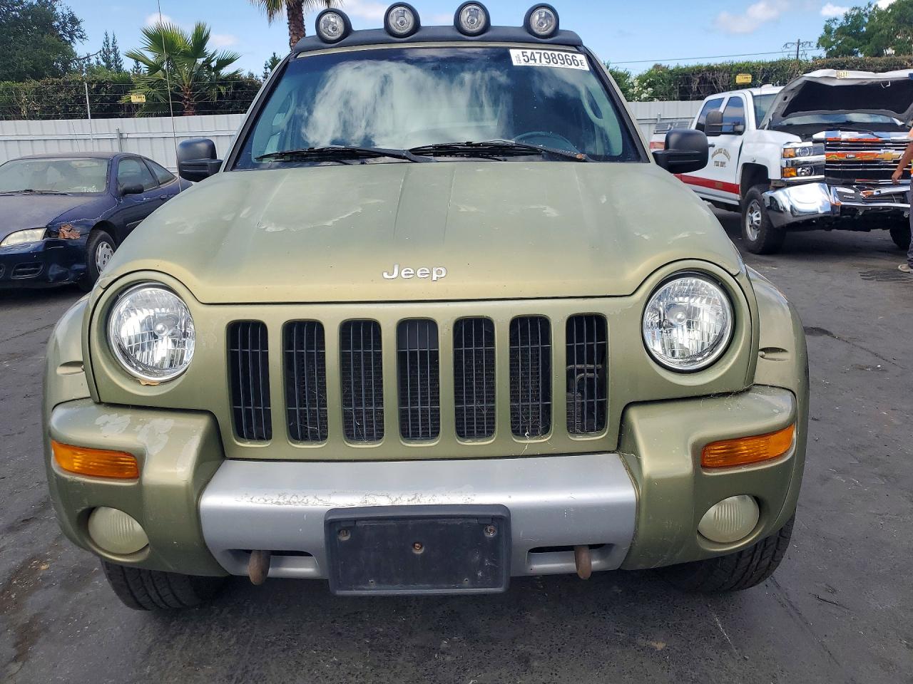2002 Jeep Liberty Renegade Green vin: 1J4GL38K52W357360