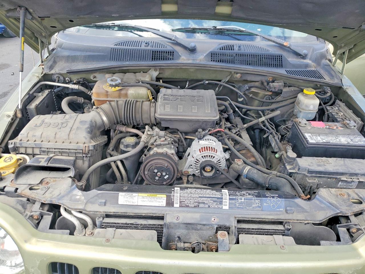2002 Jeep Liberty Renegade Green vin: 1J4GL38K52W357360