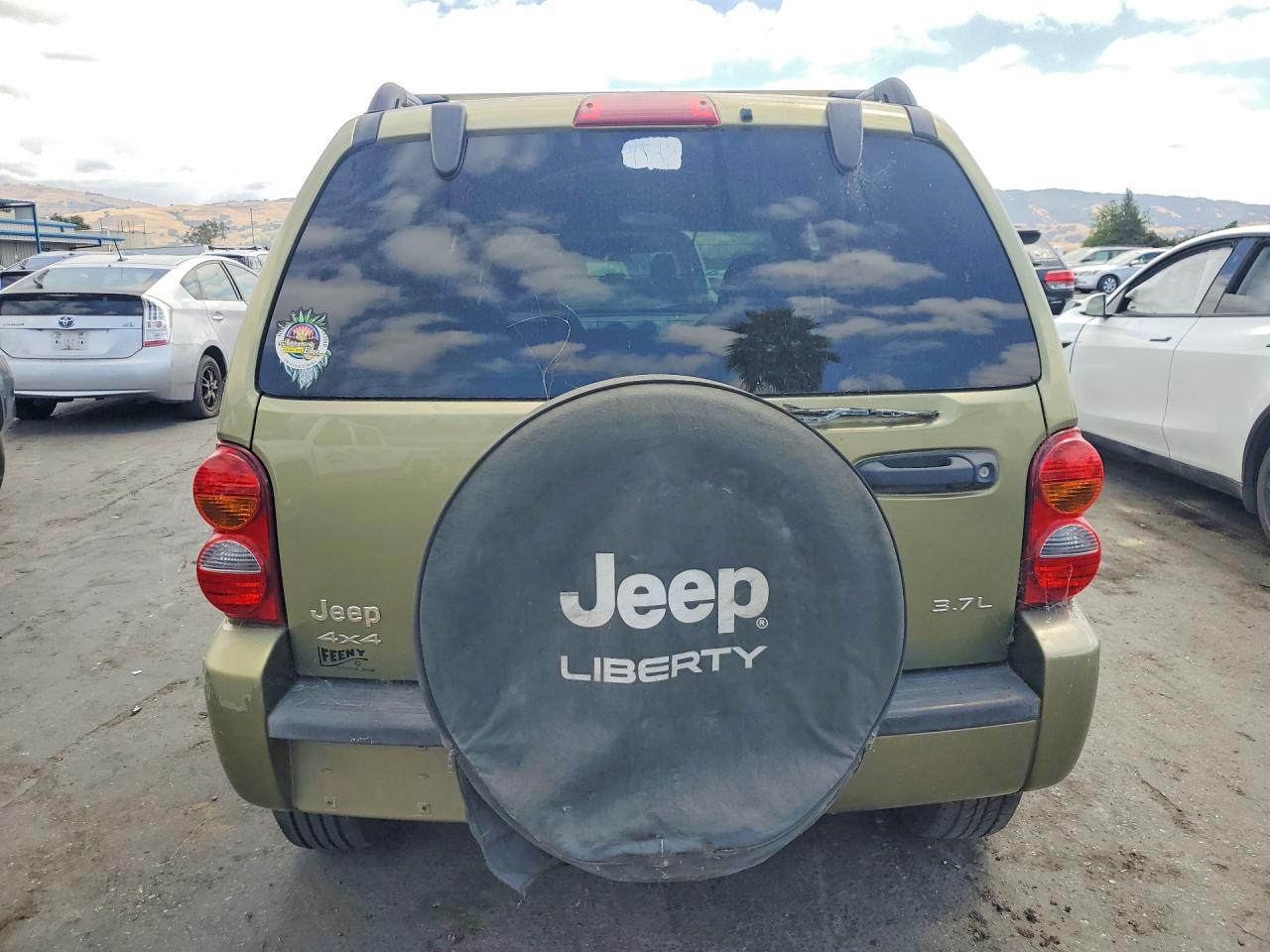 2002 Jeep Liberty Renegade Green vin: 1J4GL38K52W357360
