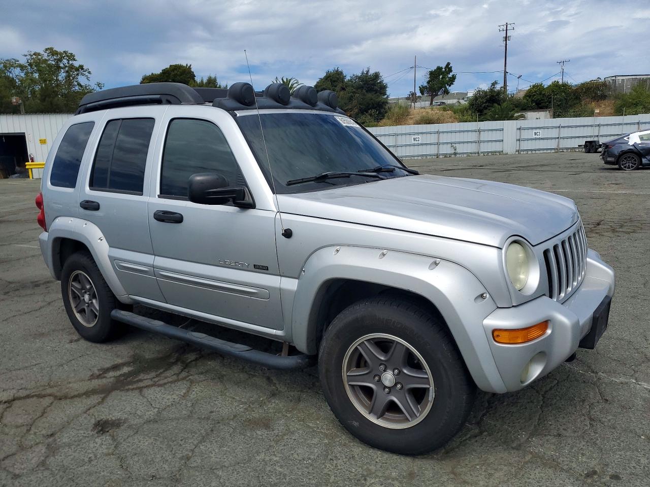 2003 Jeep Liberty Renegade Silver vin: 1J4GL38K53W546155