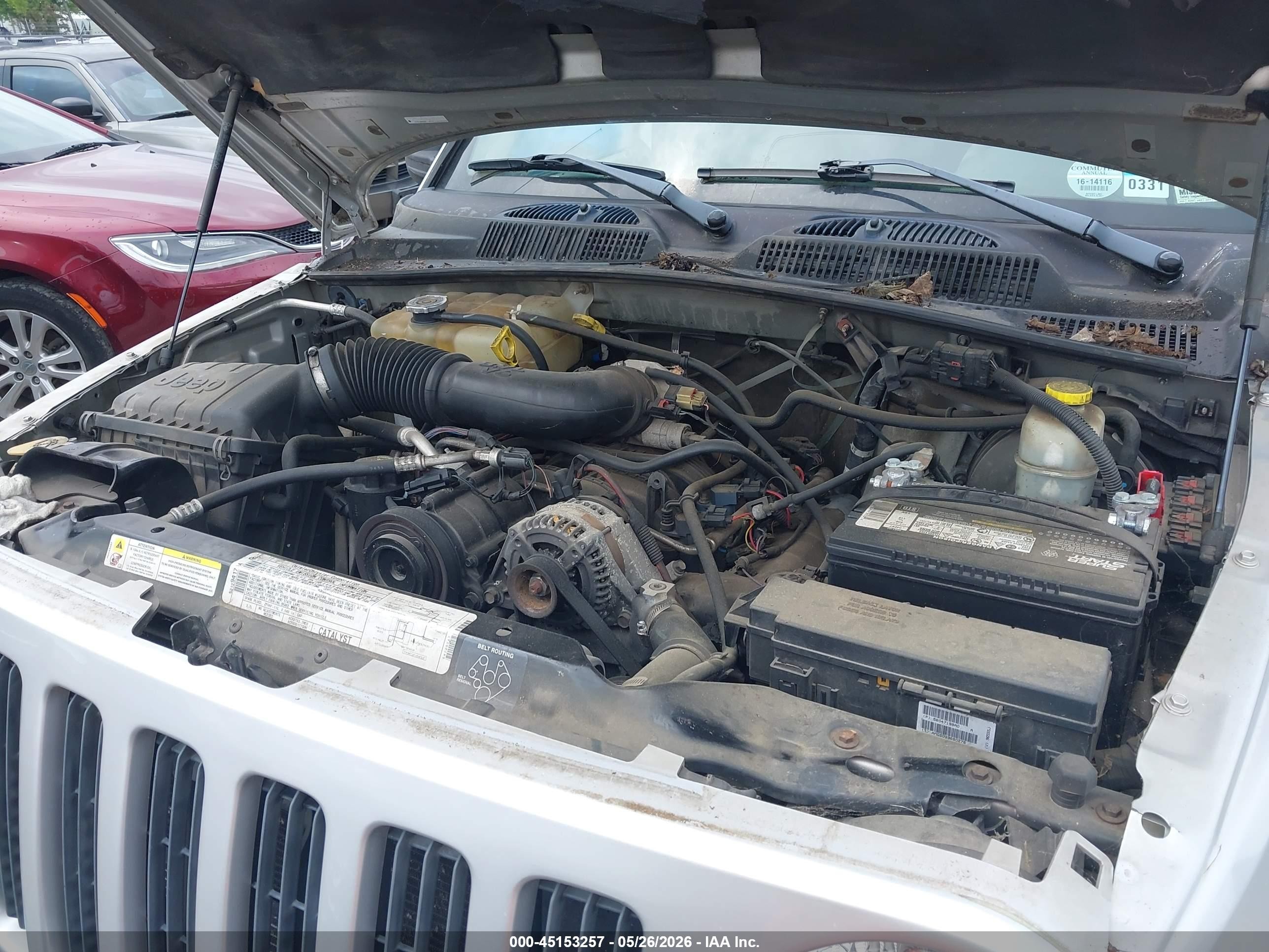 2006 Jeep Liberty Renegade Silver vin: 1J4GL38K56W219047