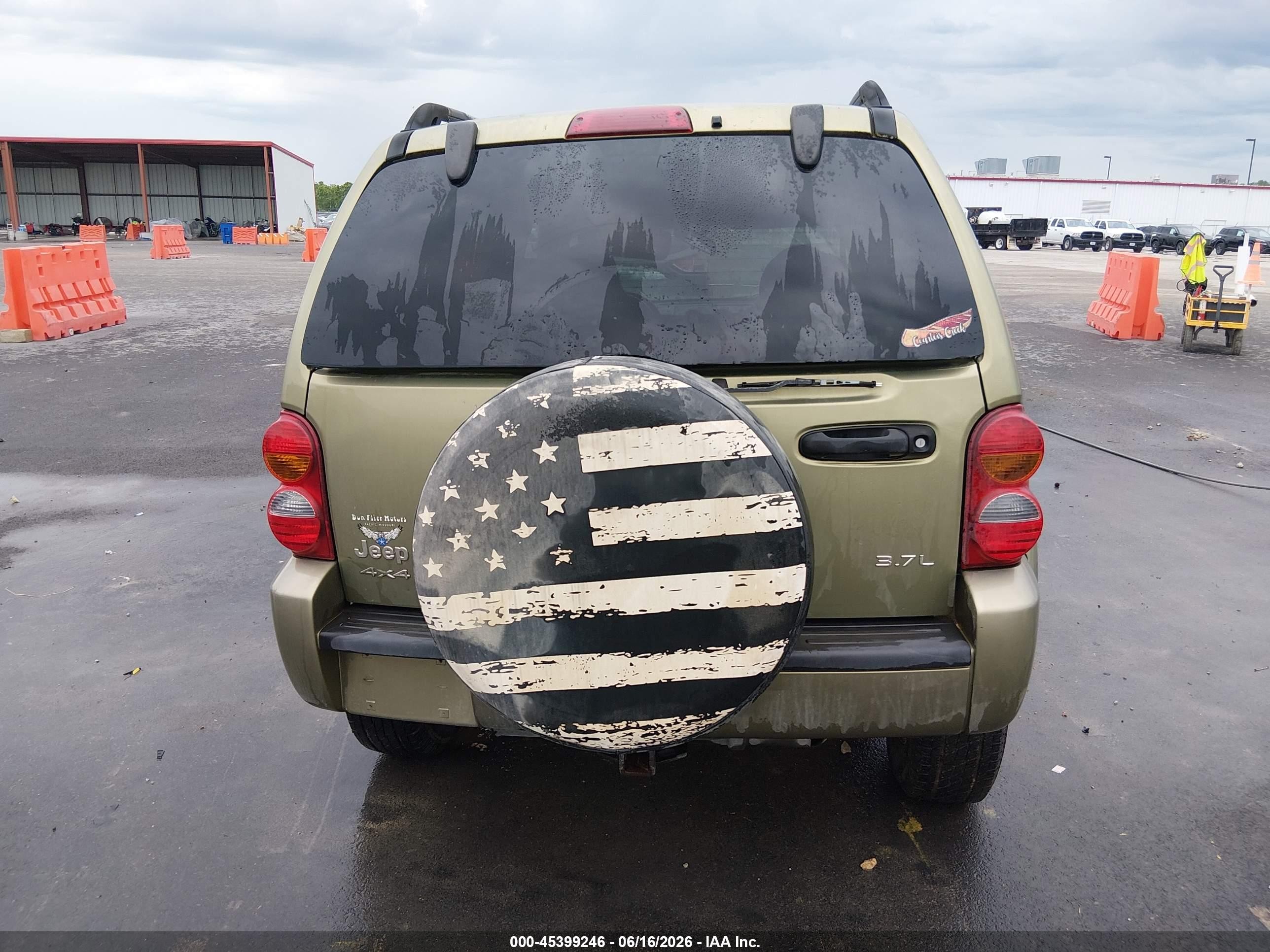 2002 Jeep Liberty Renegade Green vin: 1J4GL38K62W332757