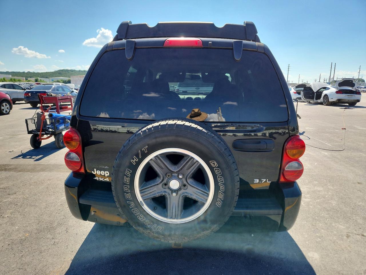 2003 Jeep Liberty Renegade Black vin: 1J4GL38K83W672154