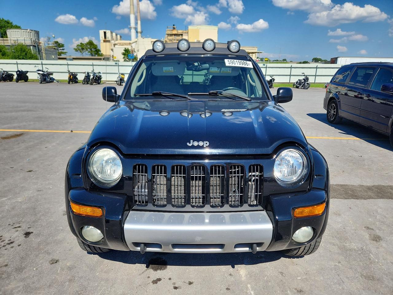 2003 Jeep Liberty Renegade Black vin: 1J4GL38K83W672154