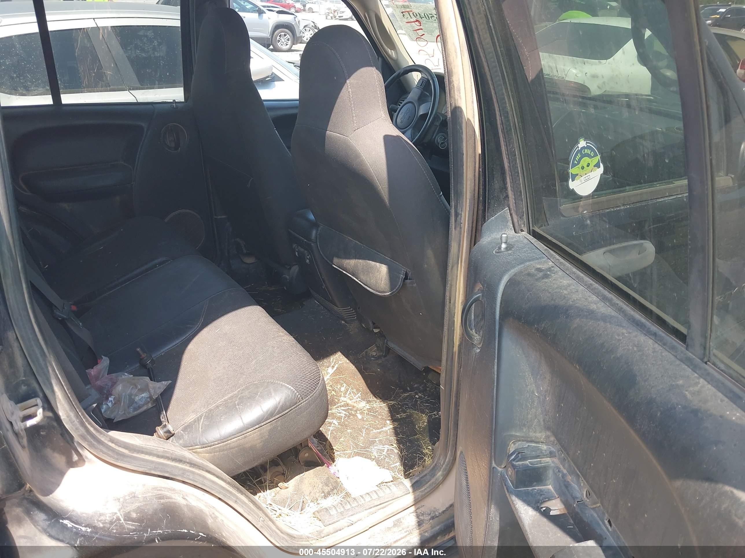 2003 Jeep Liberty Renegade Black vin: 1J4GL38K93W599814