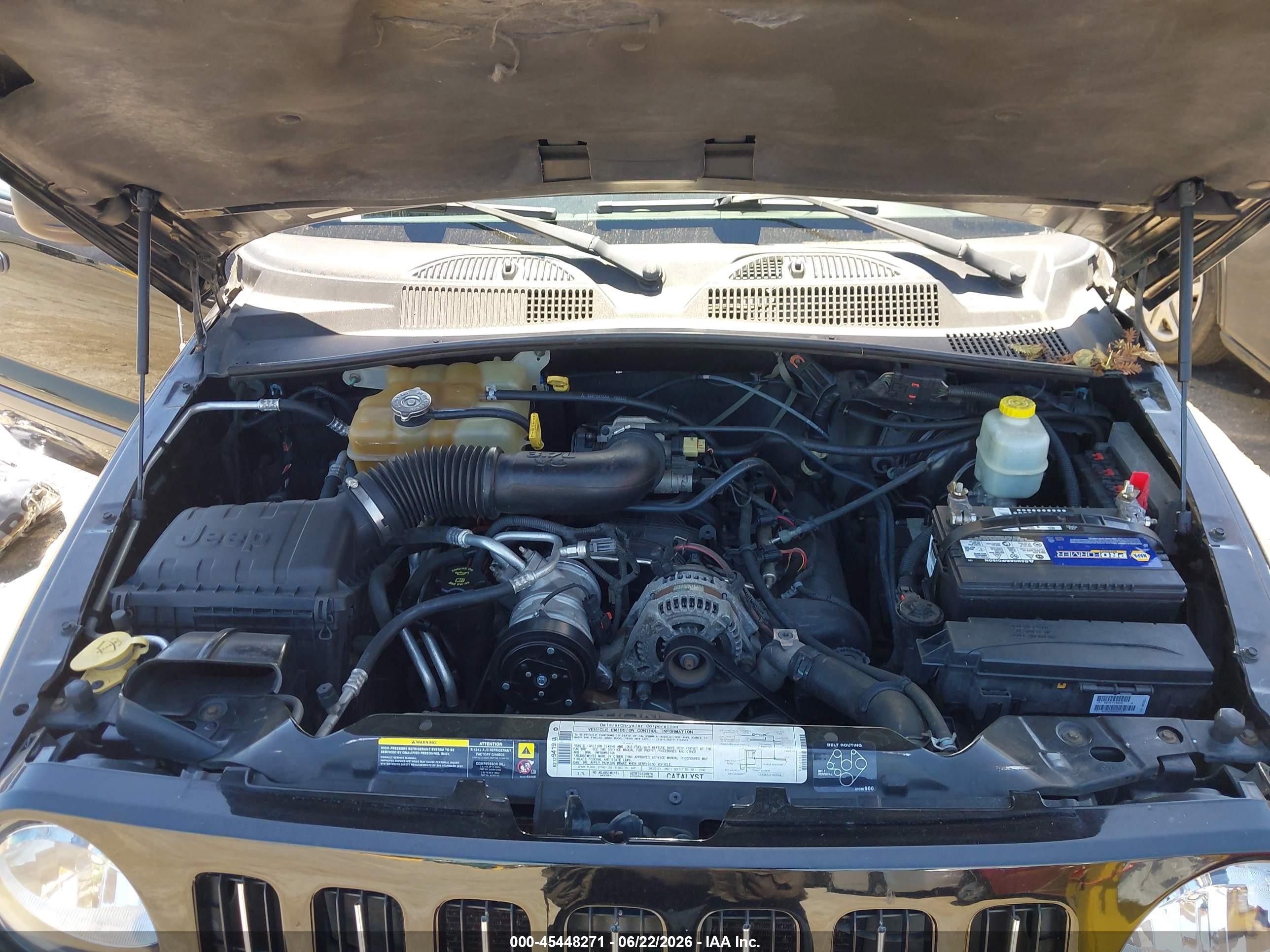 2006 Jeep Liberty Renegade Черный vin: 1J4GL38K96W127911