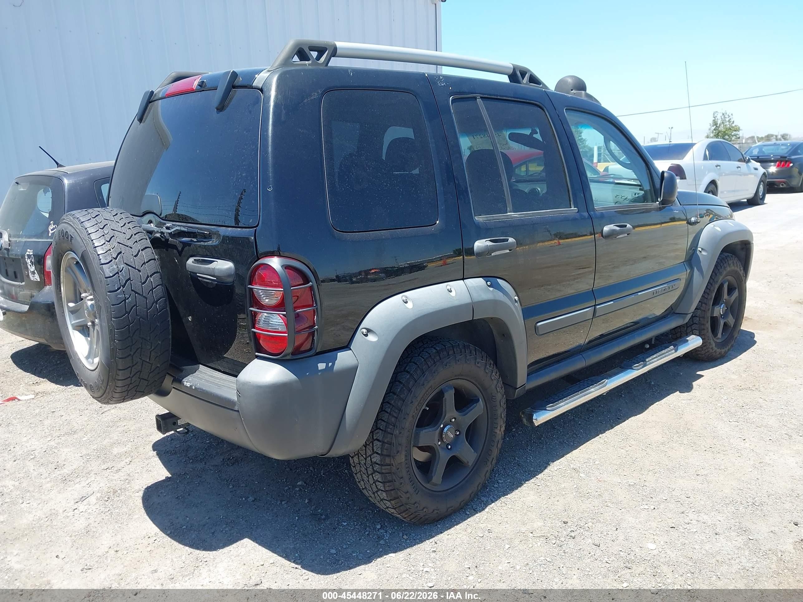 2006 Jeep Liberty Renegade Черный vin: 1J4GL38K96W127911