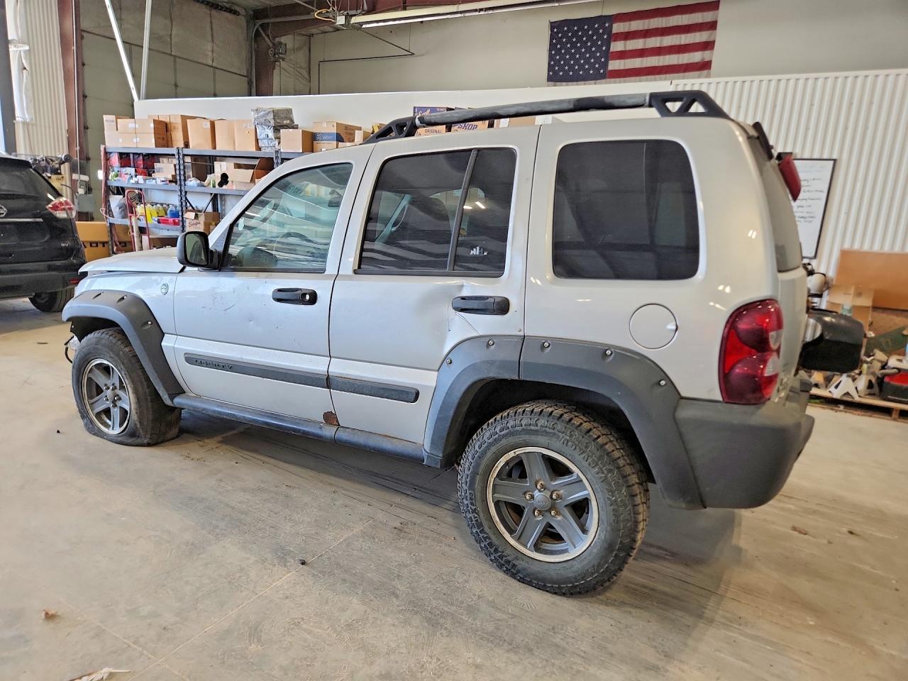 2006 Jeep Liberty Renegade Серебряный vin: 1J4GL38K96W219343