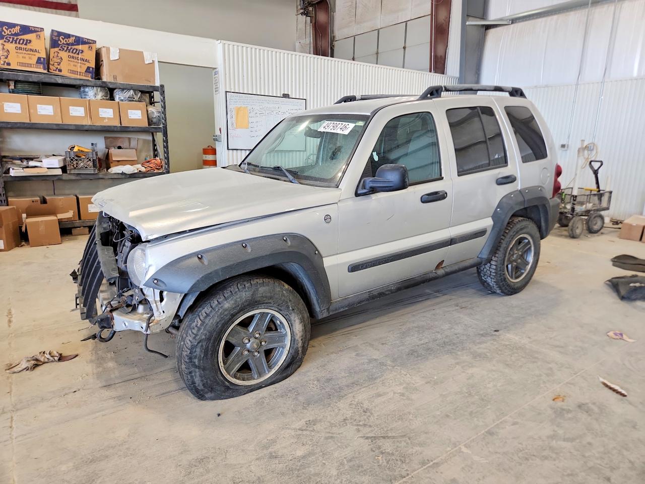 2006 Jeep Liberty Renegade Серебряный vin: 1J4GL38K96W219343