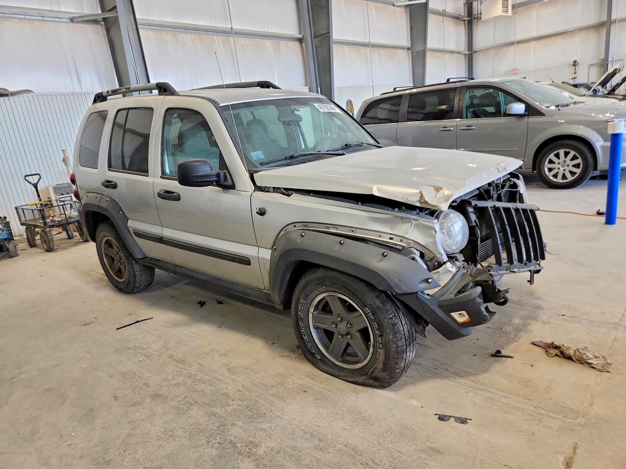 2006 Jeep Liberty Renegade Серебряный vin: 1J4GL38K96W219343