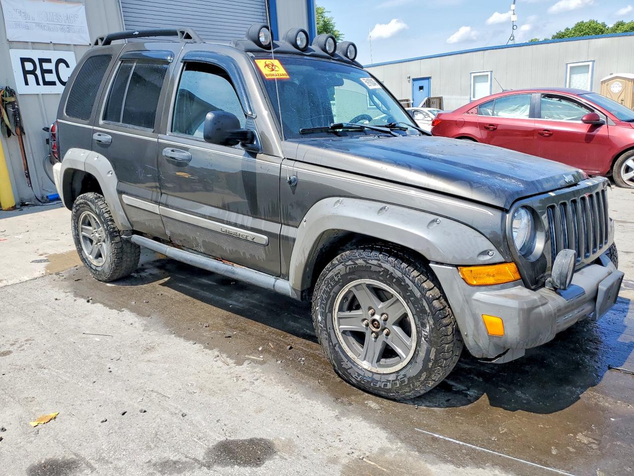 2006 Jeep Liberty Renegade Black vin: 1J4GL38K96W285648