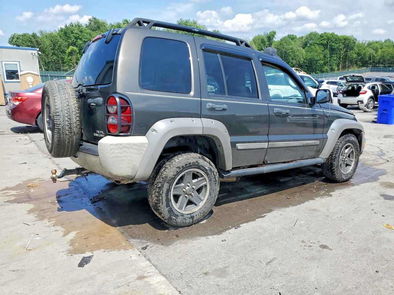 2006 Jeep Liberty Renegade Black vin: 1J4GL38K96W285648