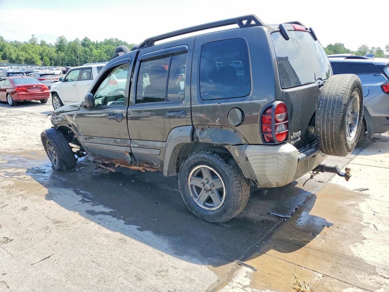 2006 Jeep Liberty Renegade Black vin: 1J4GL38K96W285648