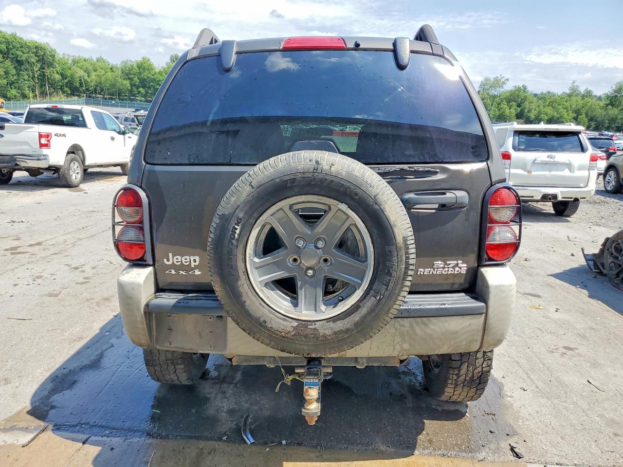 2006 Jeep Liberty Renegade Black vin: 1J4GL38K96W285648