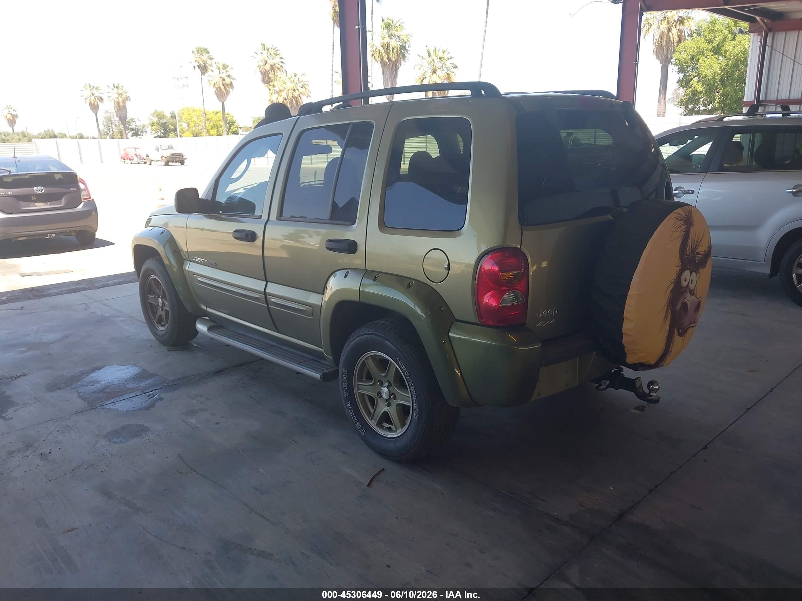 2002 Jeep Liberty Renegade Green vin: 1J4GL38KX2W333104
