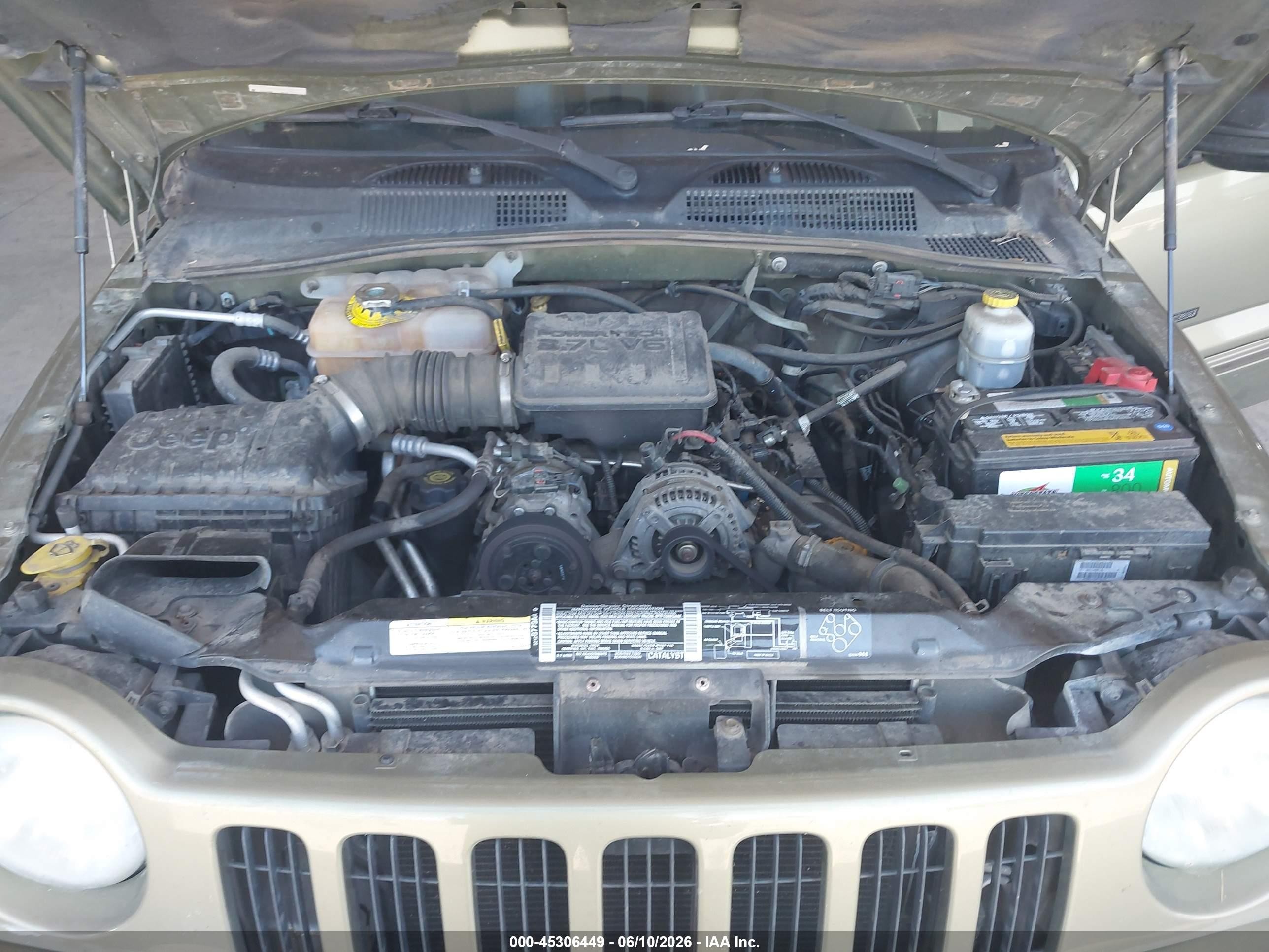 2002 Jeep Liberty Renegade Green vin: 1J4GL38KX2W333104