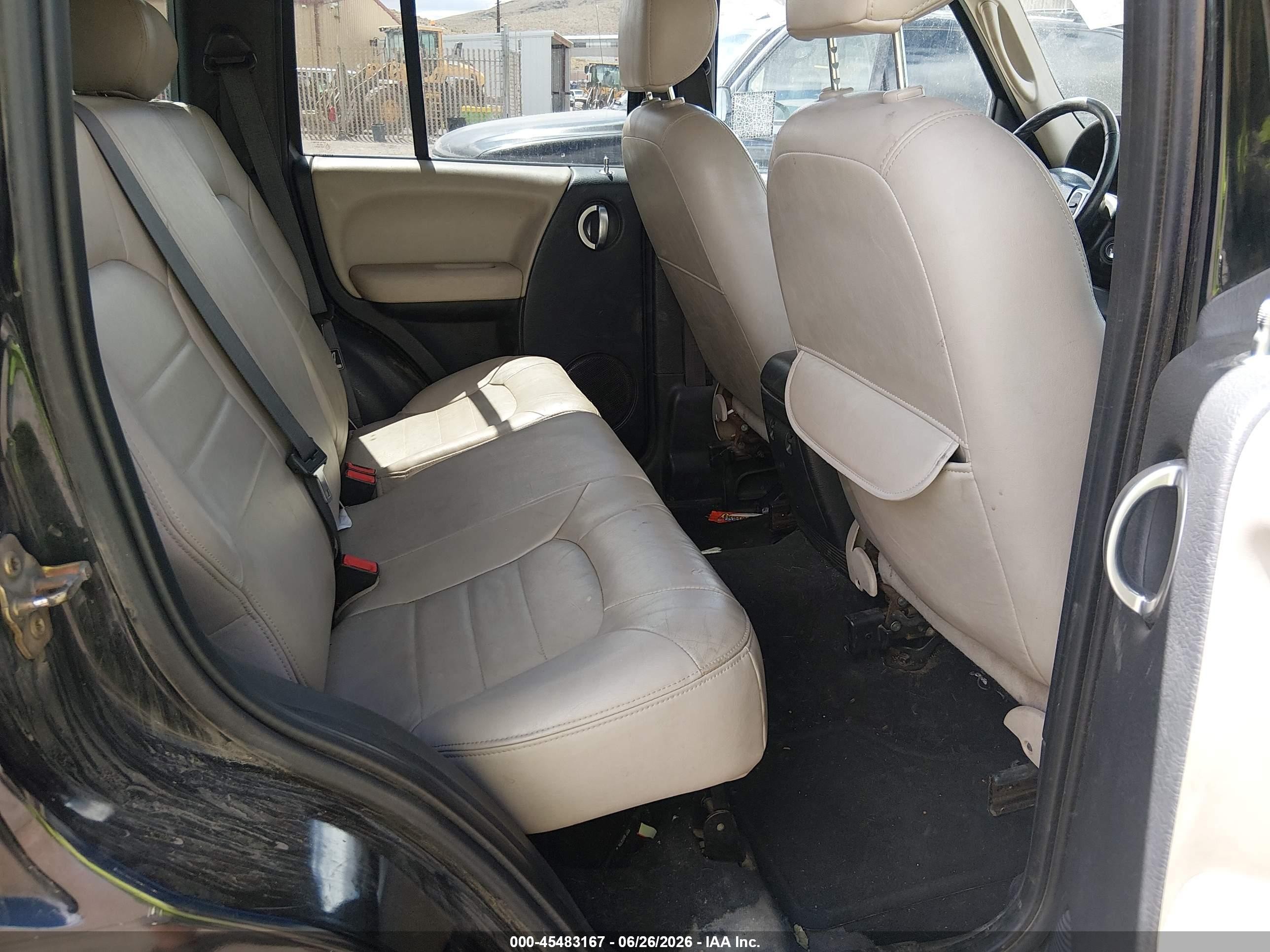 2003 Jeep Liberty Renegade Black vin: 1J4GL38KX3W621688