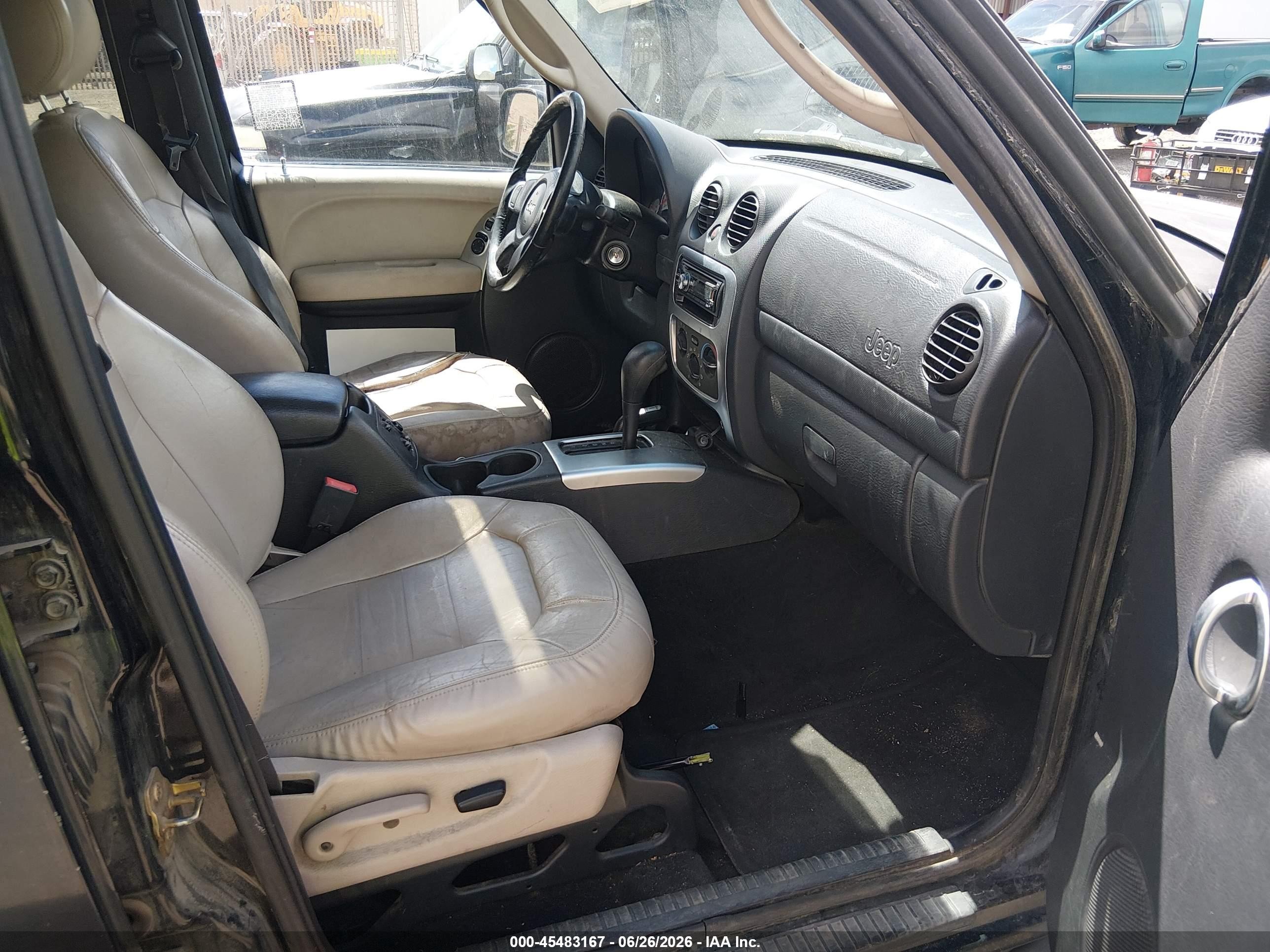 2003 Jeep Liberty Renegade Black vin: 1J4GL38KX3W621688
