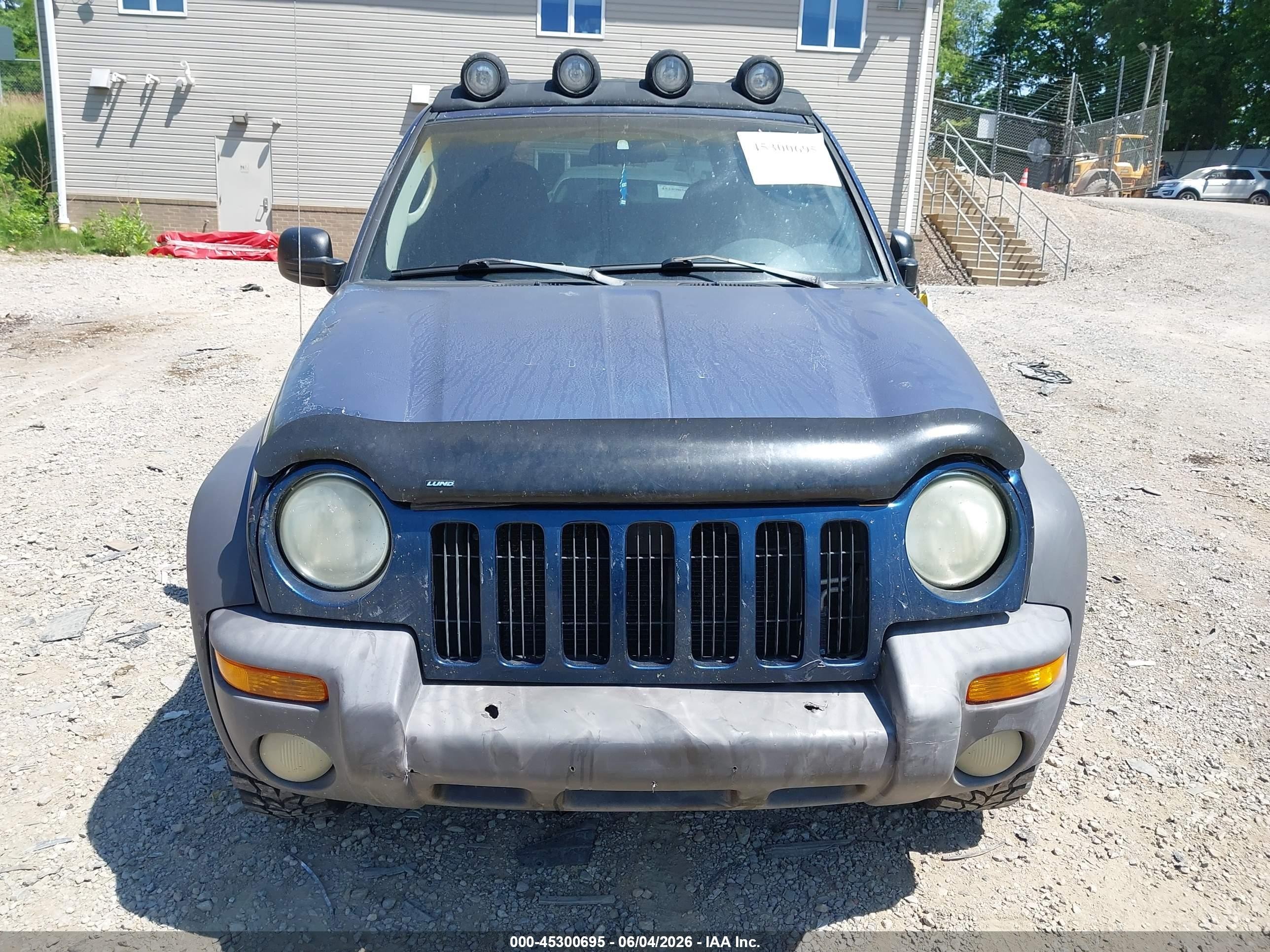 2002 Jeep Liberty Sport Черный vin: 1J4GL48112W333246