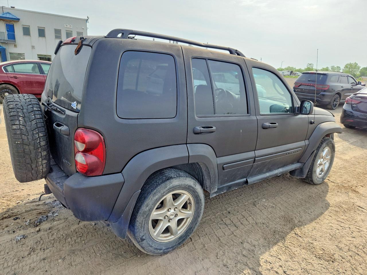 2006 Jeep Liberty Black vin: 1J4GL48516W185687