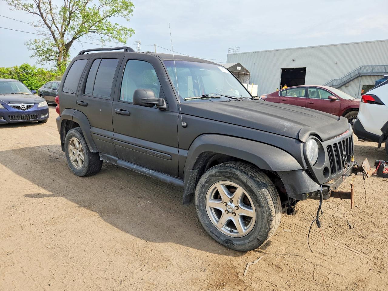 2006 Jeep Liberty Black vin: 1J4GL48516W185687