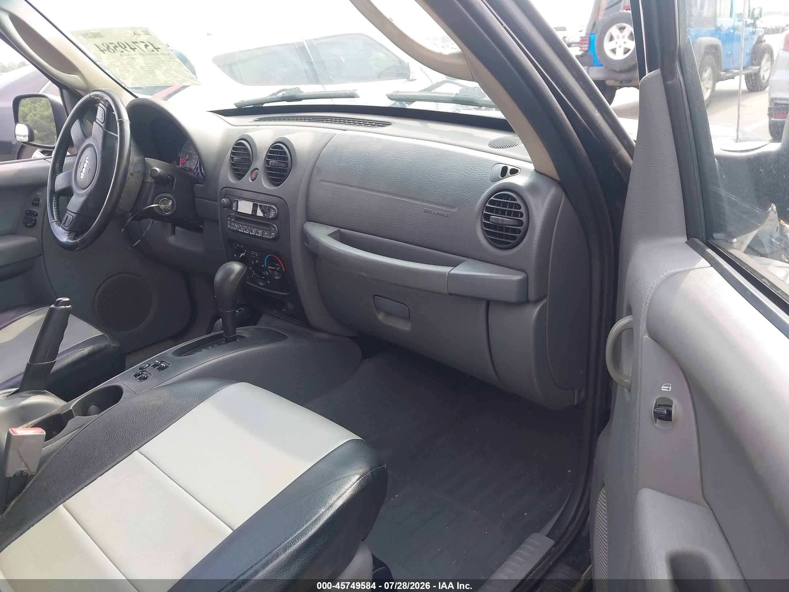 2006 Jeep Liberty Sport Black vin: 1J4GL48526W115261