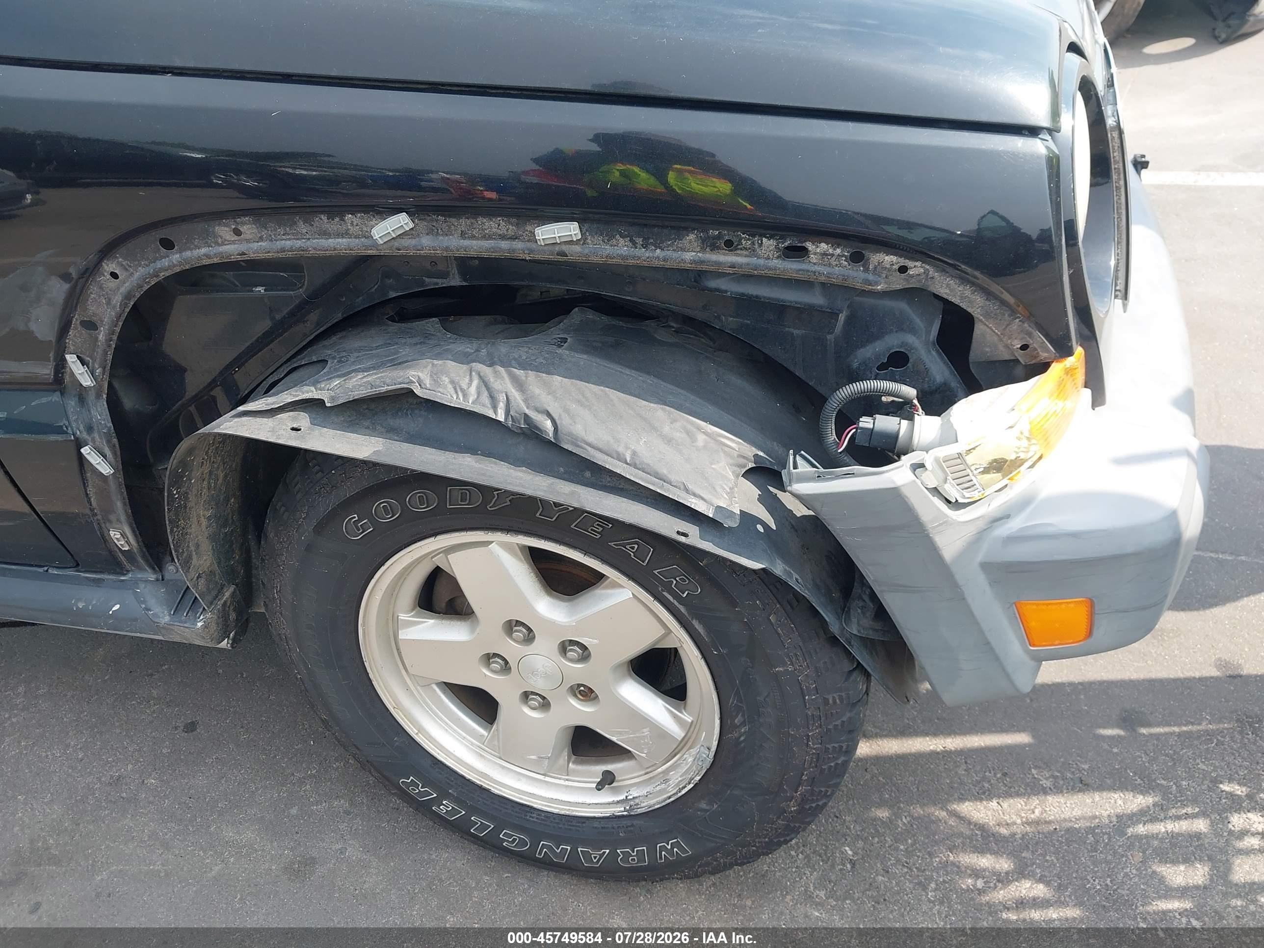 2006 Jeep Liberty Sport Black vin: 1J4GL48526W115261