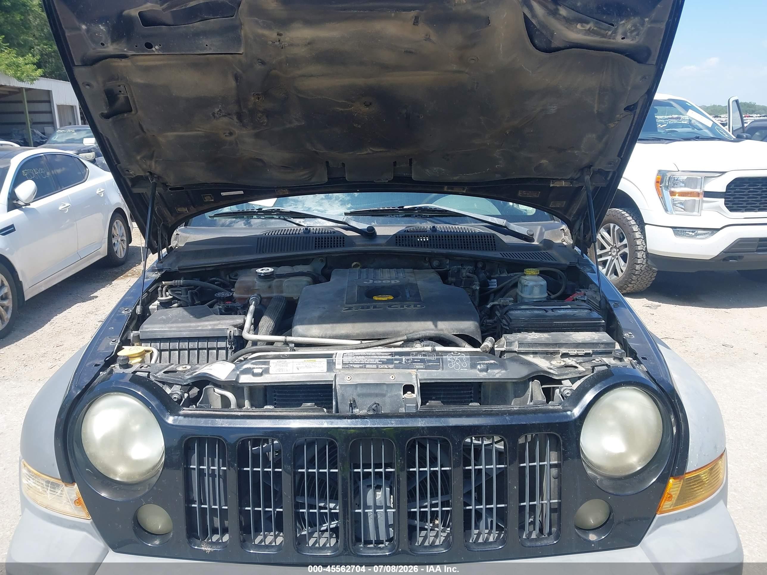 2005 Jeep Liberty Sport Черный vin: 1J4GL48565W655498