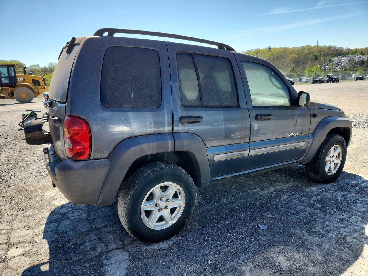 2002 Jeep Liberty Sport Blue vin: 1J4GL48K02W297445